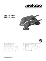 Metabo DSE 280 Intec Handleiding