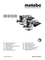 Metabo SXE 450 TURBOTEC Handleiding