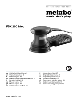 Metabo FSX 200 INTEC Handleiding