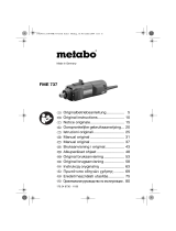 Metabo FME 737 Handleiding