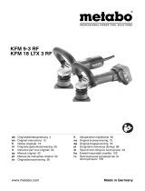 Metabo KFM 18 LTX 3 RF Handleiding