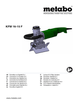 Metabo KFM 16-15 F Handleiding