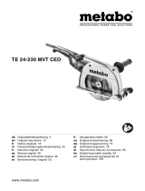 Metabo TE 24-230 MVT CED Handleiding