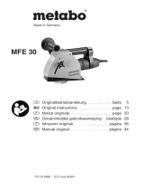 Metabo MFE 30 Handleiding