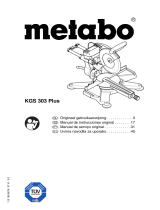 Metabo KGS 303 PLUS de handleiding