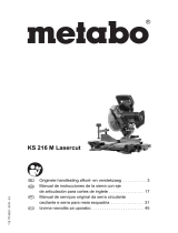 Metabo KS 216 Lasercut Handleiding