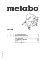 Metabo BW 600/4,20 DNB Handleiding