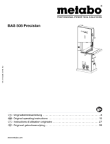 Metabo BAS 505 Precision WNB Handleiding