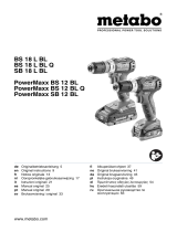 Metabo PowerMaxx BS 12 BL Q Handleiding