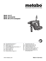 Metabo BHA 36 LTX Compact Handleiding