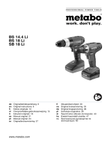 Metabo BS 14.4 Li Handleiding