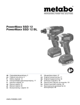 Metabo PowerMaxx SSD 12 BL Handleiding