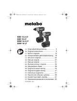 Metabo SSD 14.4 LT Handleiding