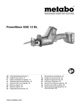 Metabo PowerMaxx SSE 12 BL Handleiding