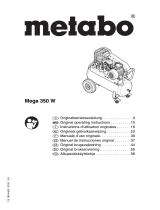 Metabo Mega 350 W Handleiding