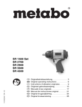 Metabo SR 1500 Handleiding