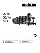 Metabo DKG 114/65 Handleiding
