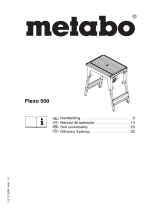 Metabo Saw table FLEXO 500 UK290/UK333 Handleiding