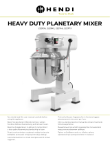 Hendi Heavy Duty Planetary Mixer Handleiding