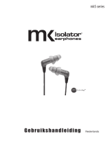 Etymotic mk5 Isolator Earphones Handleiding