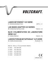 VOLTCRAFT VLP Series Operating Instructions Manual