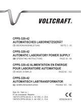 VOLTCRAFT CPPS-320-42 Operating Instructions Manual