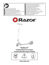 Razor Turbo A Electric Scooter Handleiding