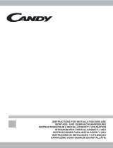 Candy CFT610 60cm Standard Cooker Hood Handleiding
