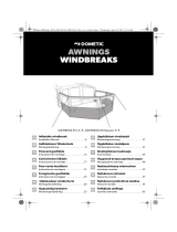Dometic Air Break Pro 3/5 Awnings Windbreaks Installatie gids