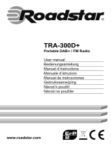 Roadstar TRA-300D+/BK Handleiding
