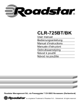 Roadstar CLR-725BT/BK Handleiding