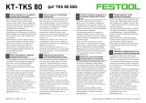 Festool TKS 80 EBS-Set Handleiding
