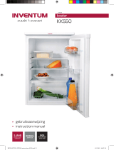 Inventum KK550 Freestanding Tabletop Refrigerator Handleiding