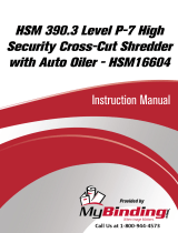 MyBinding HSM 390.3 Level 6 High Security Auto Oiler Handleiding