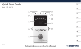 TC Electronic POLYTUNE 3 Snelstartgids