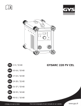 GYS GYSARC 220 FV CEL de handleiding