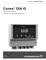 Grundfos Conex DIA-G Installation And Operating Instructions Manual