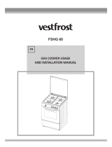 Vestfrost FSHG 60 Usage And Installation Manual