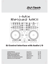 DJ-Tech i-Mix Reload MKII Handleiding