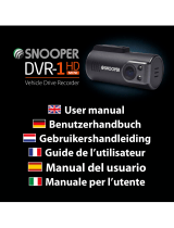 Snooper DVR-1HD Mini Handleiding