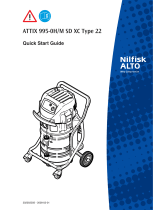 Nilfisk-ALTO ATTIX 995-0H/M SD XC Type 22 Snelstartgids