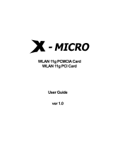 X-Micro XWL-11GCAR Handleiding