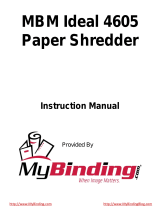 MyBinding IDEAL 4605-Cross/Cut Handleiding