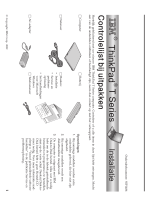 Lenovo THINKPAD T40P Installatie Manual