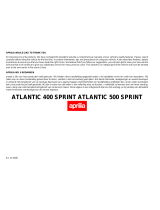 APRILIA ATLANTIC 400 SPRINT - 10-2006 Handleiding