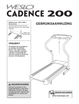 Weslo Cadence 300 Treadmill Handleiding