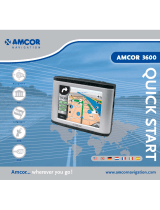 Amcor GPS Navigation System 3600 Handleiding