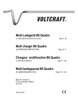 VOLTCRAFT B6 Operating Instructions Manual