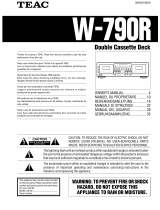 TEAC W-790R de handleiding