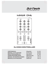 DJ-Tech Mixer one Handleiding